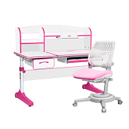 Комплект Anatomica Uniqa парта + кресло + надстройка + подставка для книг