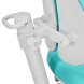 Комплект Anatomica Premium Granda Plus парта + кресло + тумба + надстройка + органайзер белый/голубой с голубым креслом Armata Duos